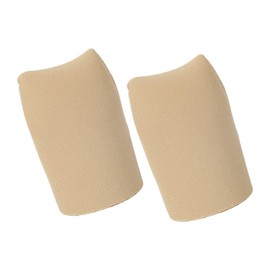 WOONEKY 2pcs Toe Sleeves Protective Toe Covers for Blisters and Corns Comfortable Foot Care for Men and Women for Daily Wear and Sports Activities