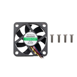 XICOOLEE DC5V Fan for Jetson Nano Developer Kit 4-Pin PWM Adjustable Speed Strong Cooling Air Fan with Reverse Connection 40 mm x 40 mm x 10 mm