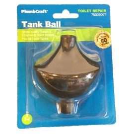 Waxman Tank Ball PlumCraft T-4 7500800T toilet repair easy to install