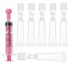 6 Pcs Travel Toothpaste Container Refillable Toothpaste Tubes Lip Gloss