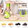 X Home Rotary Cheese Grater for Kitchen, Shredder with 3