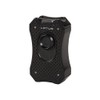 LIGHTERUSA Lotus Emperor Quad Flame Table Top Lighter (Black)