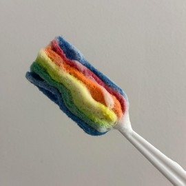 Rainbow Tumbler & Water Bottle Cleaning Brush Baby Bottle Brush 15ea