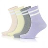 International Yoga Socks with Terry Bottom and Non-Slip Grip for E-commerce Absorption329 39-42/White 20ea