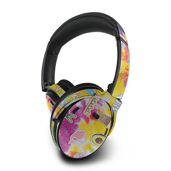 MightySkins Glossy Glitter Skin Compatible with Bose QuietComfort 45 Headphones