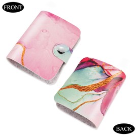 Hennaja Organizador de píldoras, bolsas de plástico transparente para píldoras, organizador de medicamentos de viaje autosellante (1 pizarra, tinta 6, 1 paquete)