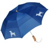 YourBreed 43" Arc auto open folding umbrella with Russell Terrier