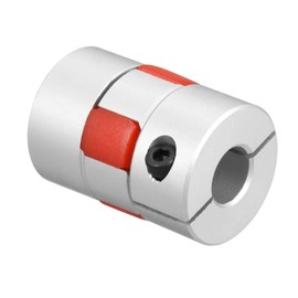 TOP-VIGOR 10mm to 12mm Bore Flexible Coupling L35xD25, Shaft Coupling Joint Connector Motor Connector