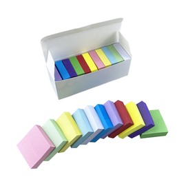 BEJAMY 11 Pads Multicolor Sticky Notes Set, Assorted Bright Colors, 11-Colors Mini-Sized Sticky Index Tab