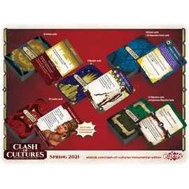 Clash of Cultures: Monumental Edition | Board Game WizKids - New Edition