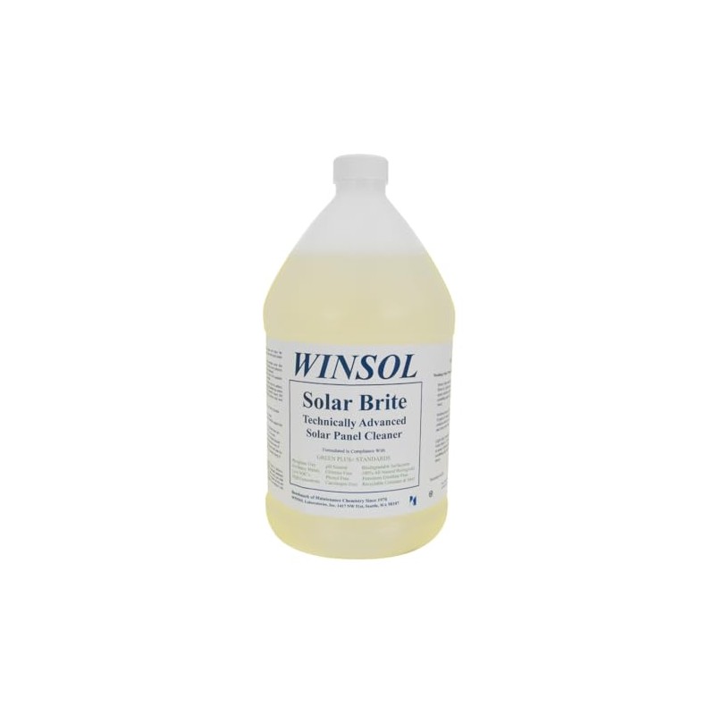 Winsol Solar Brite Solar Panel Cleaning Soap Gallon