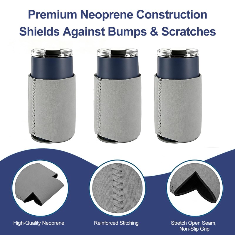 Can Cooler Sleeves Compatible with Simple Modern 12 oz, Reusable