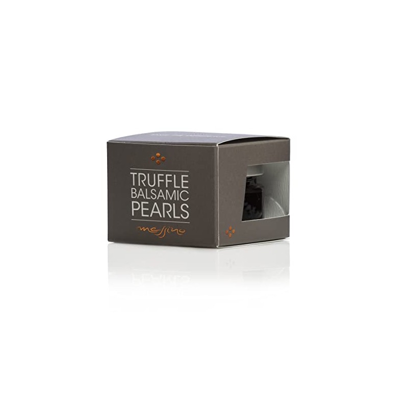 Messino Truffle Balsamic Pearls imported from Greece, 50ml