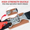 EZAPEX 4 Point Harness 2 Inch Straps Upgraded Heavy Duty