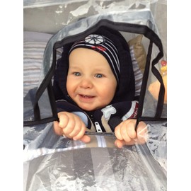 Playshoes Baby Travel Universal Pushchair Car Seat Rain Cover