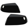 HECASA Mirror Covers+ 4 Door Handles Kit Compatible with 2007-2022