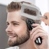 2PCS Barber Gradient Positioning Combs, Ergonomic Barber Fade Combs Professional