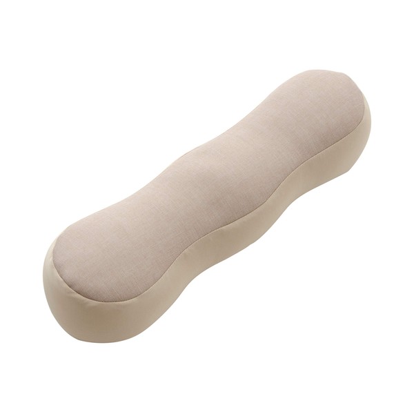 Celtan A950a-560BE/610BE Bead, Beige Edamame Foot Pillow, Made in Japan