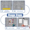 100x150mm Access Panel Inspection Hatch Cover ABS Plastic Paintable Easy