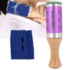 Roller Massager Multi Functional Handheld Face Eye Moxibustion Massager Purple