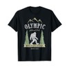 Olympic National Park Shirt Vintage Bigfoot Washington Gift T-Shirt