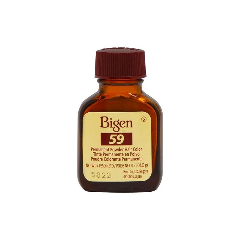 Bigen Oriental Black Hair Color #59 1kit (Pack of 2)