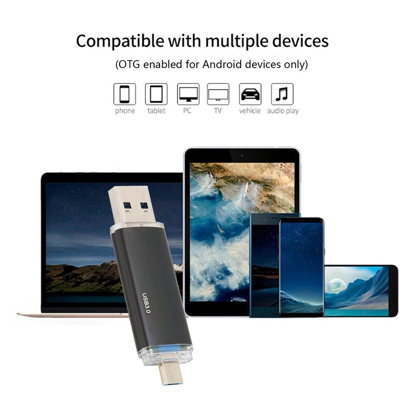 Yvonne U Disk Portable Plugin Flash Disk OTG Dual Port