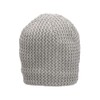 Sterntaler Girls' Knitted Hat, Silver mottled