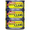 Snow's Minced Clams in Clam Juice, 6.5 oz, 3 pk
