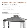 SCOCANOPY Replacement Gazebo Canopy for 10 x 12 Regency II