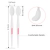 Lip Scrub Brush,Double-Sided Silicone Exfoliating Lip Brush Tool for Smoother