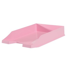 HAN Classic Letter Tray, Pack of 10, Modern, Stackable Shelf in Fresh Design up to A4/C4 Format, 1027-X-886, Pastel Pink