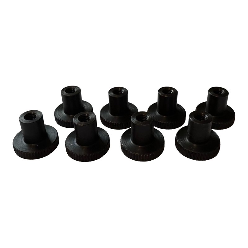 PrecisionGeek - Knurled Thumb Nuts/Female Thumb Wheel Lock Nut Adapter,