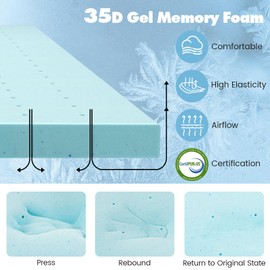 Giantex 10 Pack Memory Foam Chair Cushions, 18" x 18" x 2" Chair Seat Pads with Velvet Cover & Non-Slip Bottom, Square Seat Cushion for Dining Office Recliner Chairs, Floor Pillow, Wheelchairs, Brown