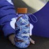 Quokka Kids Solid Dinosaur Thermal Bottle with Stainless Steel Hanger