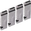 4-Piece 47770 Pipe Threading Die Set with Storage Case- Heavy