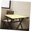 Abaodam Outdoor Tablecloth Lemon Print Summer Rectangle Easy Wash Stylish