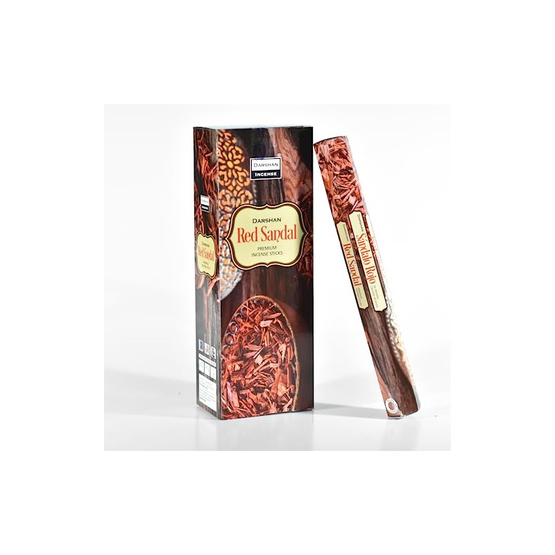 Darshan Incense 120 Sticks (Red Sandalwood)