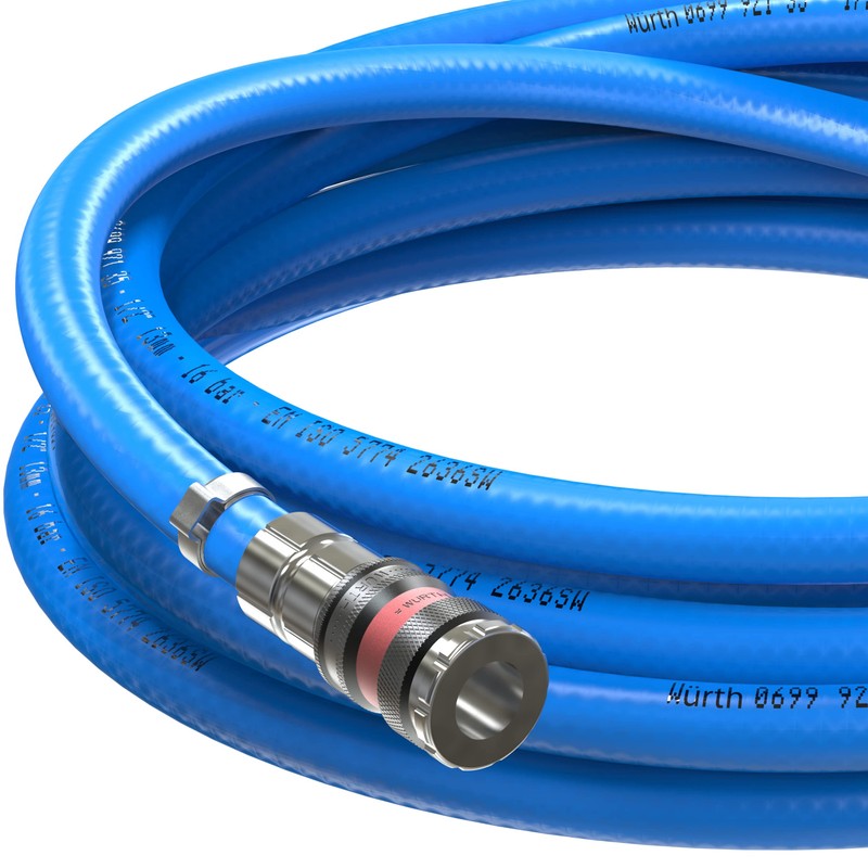 AUPROTEC Würth Compressed Air Hose Set, 13 mm Diameter, 1