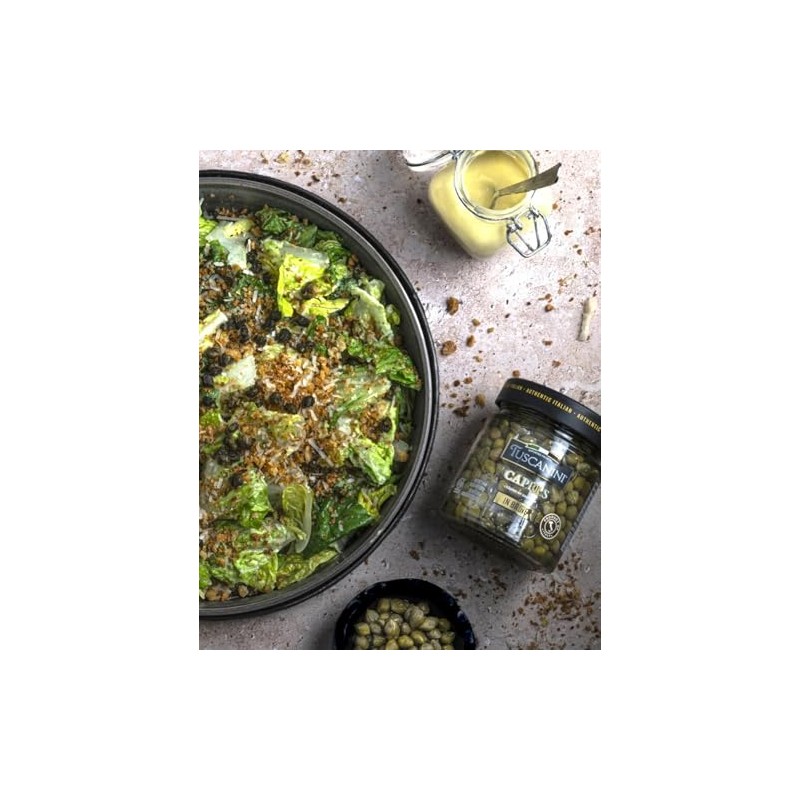 Tuscanini Italian Pickled Capers in Brine, 4.59 oz | Product