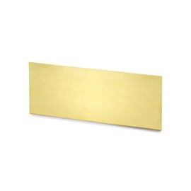 QWORK® H62 Corrosion Resistant Brass Sheet (0.5 mm, 100 mm x 300 mm)