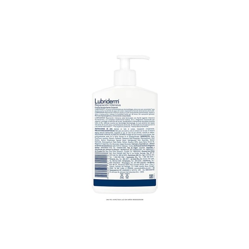 LUBRIDERM Crema Corporal Reparacion Intensiva 750 ml