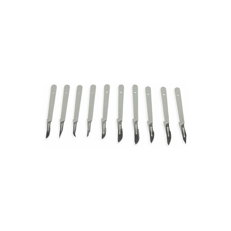 DAYTOOLS Scalpel Set ES-10 Sterile (10 Pieces)