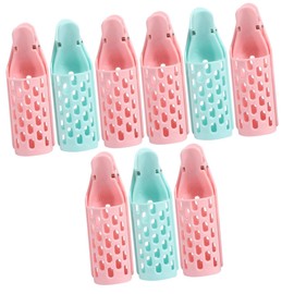 FOMIYES 9pcs Hair Rollers Set for Lightweight Hair Curlers for Salon and Home Styling Random Colors