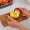 GoodCook Touch Apple Wedger, Stainless Steel Blades with Blade Cover