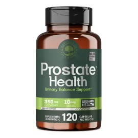 Prostate Health Naturelab Suplemento Masculino Licopeno 5% 120 Cápsulas Sin Sabor