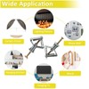 Plasterboard Fixings, 60 Pcs Wall Plugs, Universal Plasterboard Rawl Plugs