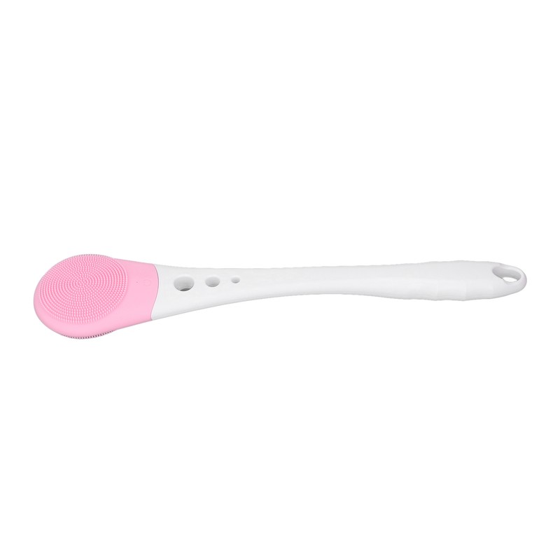 Electric Body Scrubber Shower Brush Long Handle Waterproof Cordless Body