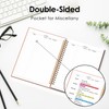 YDMADE Spiral Notebook, Hardcover Notebook for School & Work, Lined