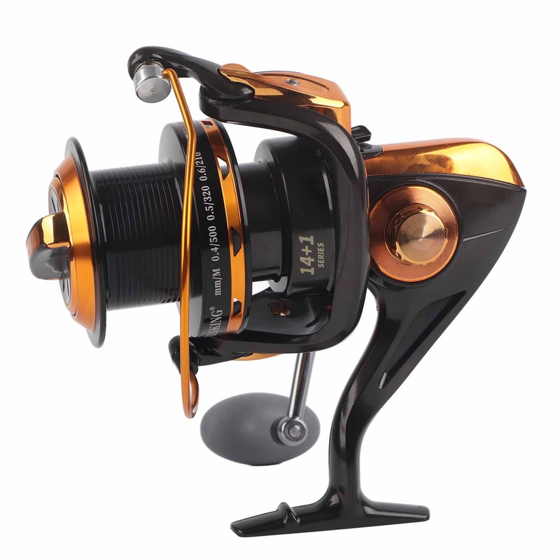 14+1BB High Speed Metallic Casting Spinning Sea Fishing Reel Wheel